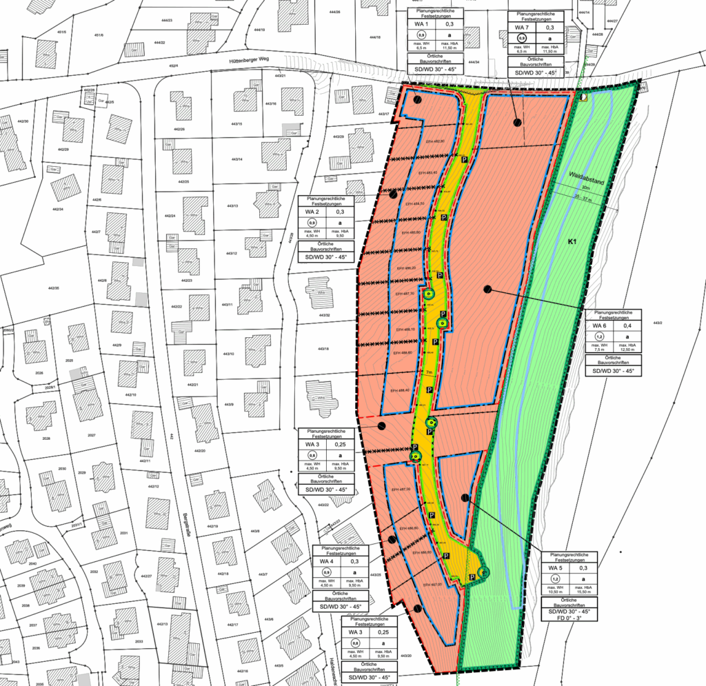 Baugebiet Ravensburg 'Hüttenberger Weg'