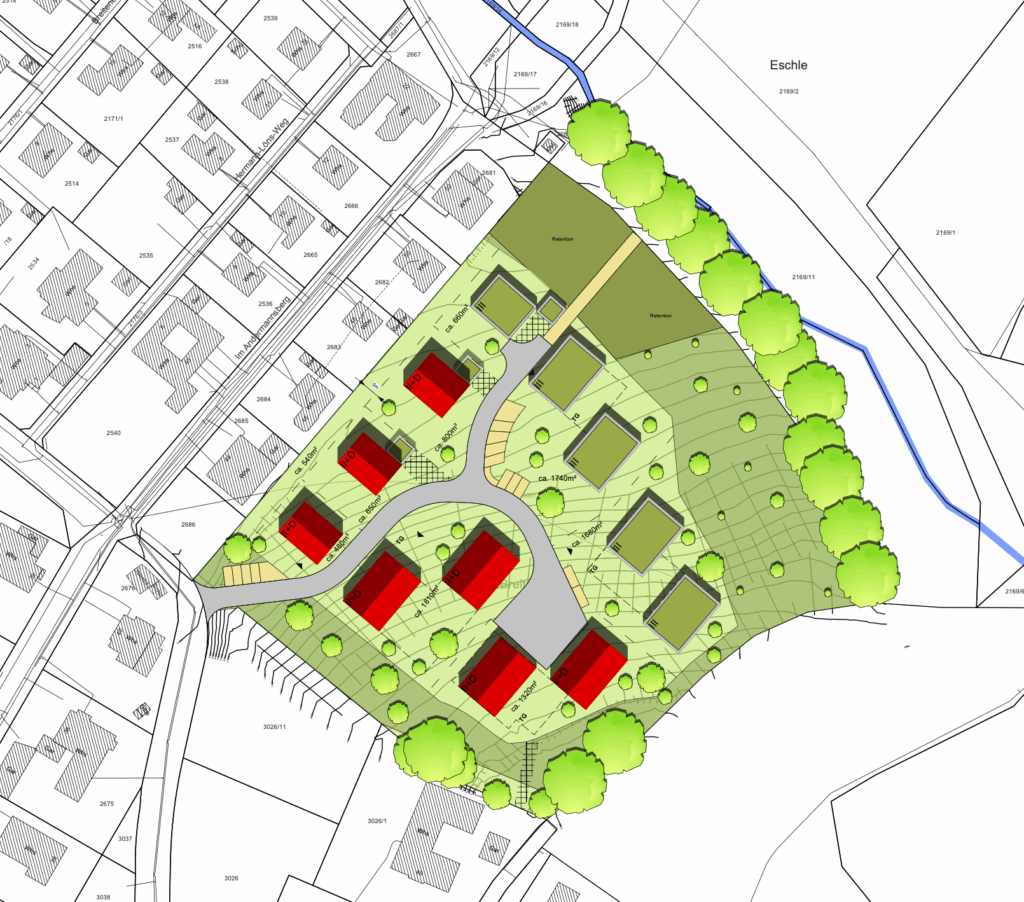 Baugebiet: 88212 Ravensburg, Andermannsberg